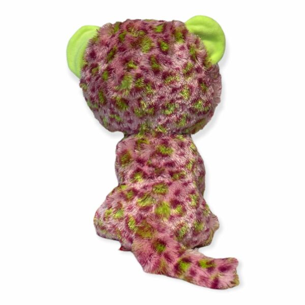 TY BEANIE BOOS - LAINEY Leopard Pink Medium 23 cm