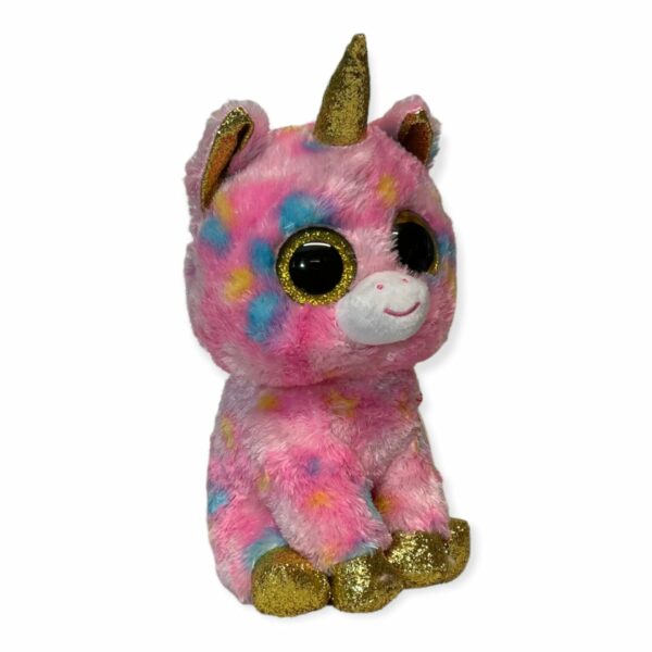 TY Beanie Boos - FANTASIA - Multicolor Unicorn Medium 23 cm