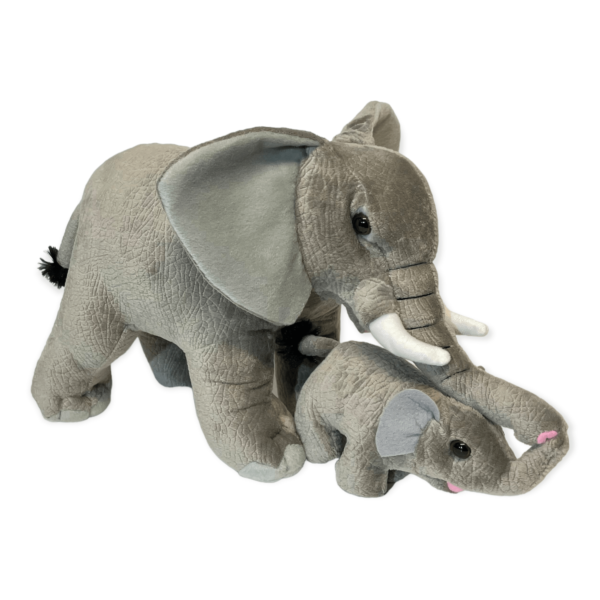 Elefant Mor Med Baby Wild Republic 38 cm
