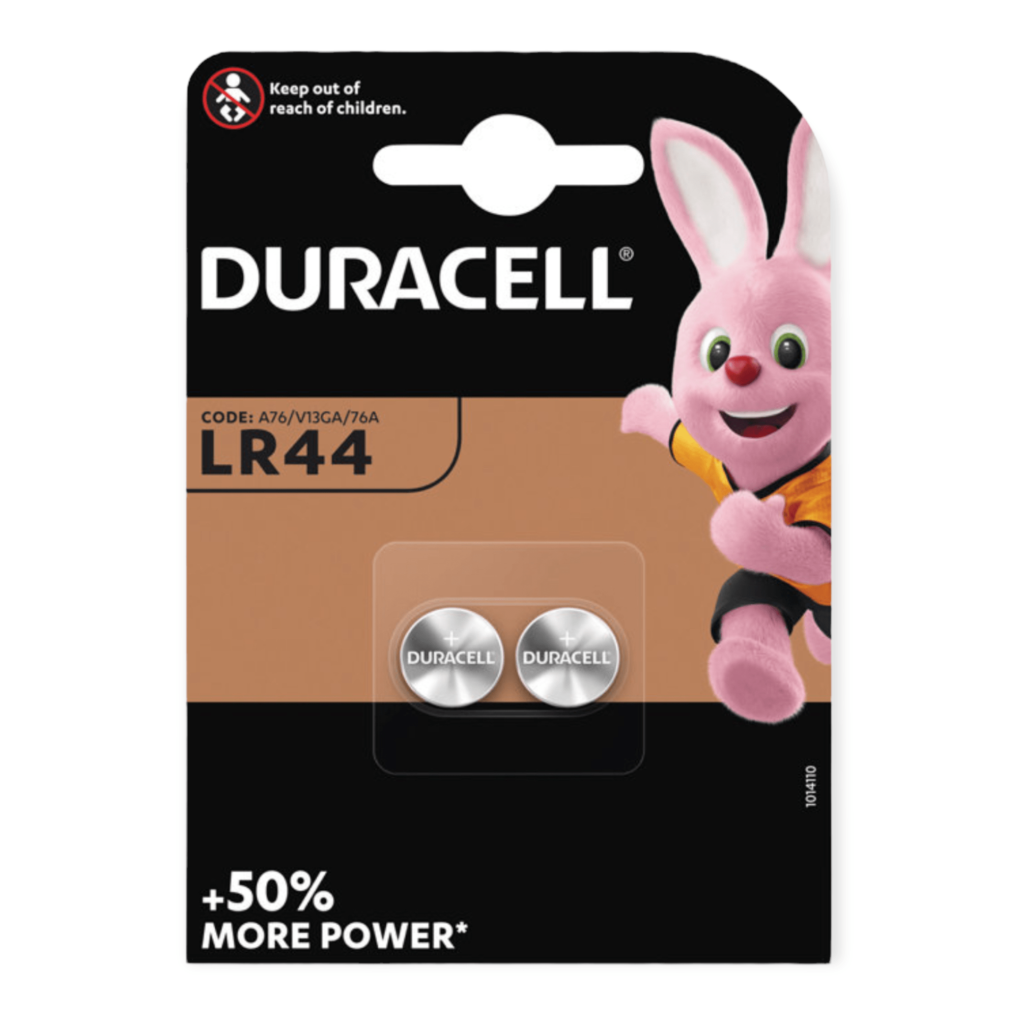 Billede af Duracell knapcellebatterier LR44 2-pk.
