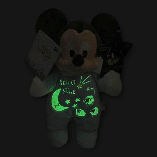 Mickey Mouse Disney 25 Cm Glow In The Dark Stjernenat