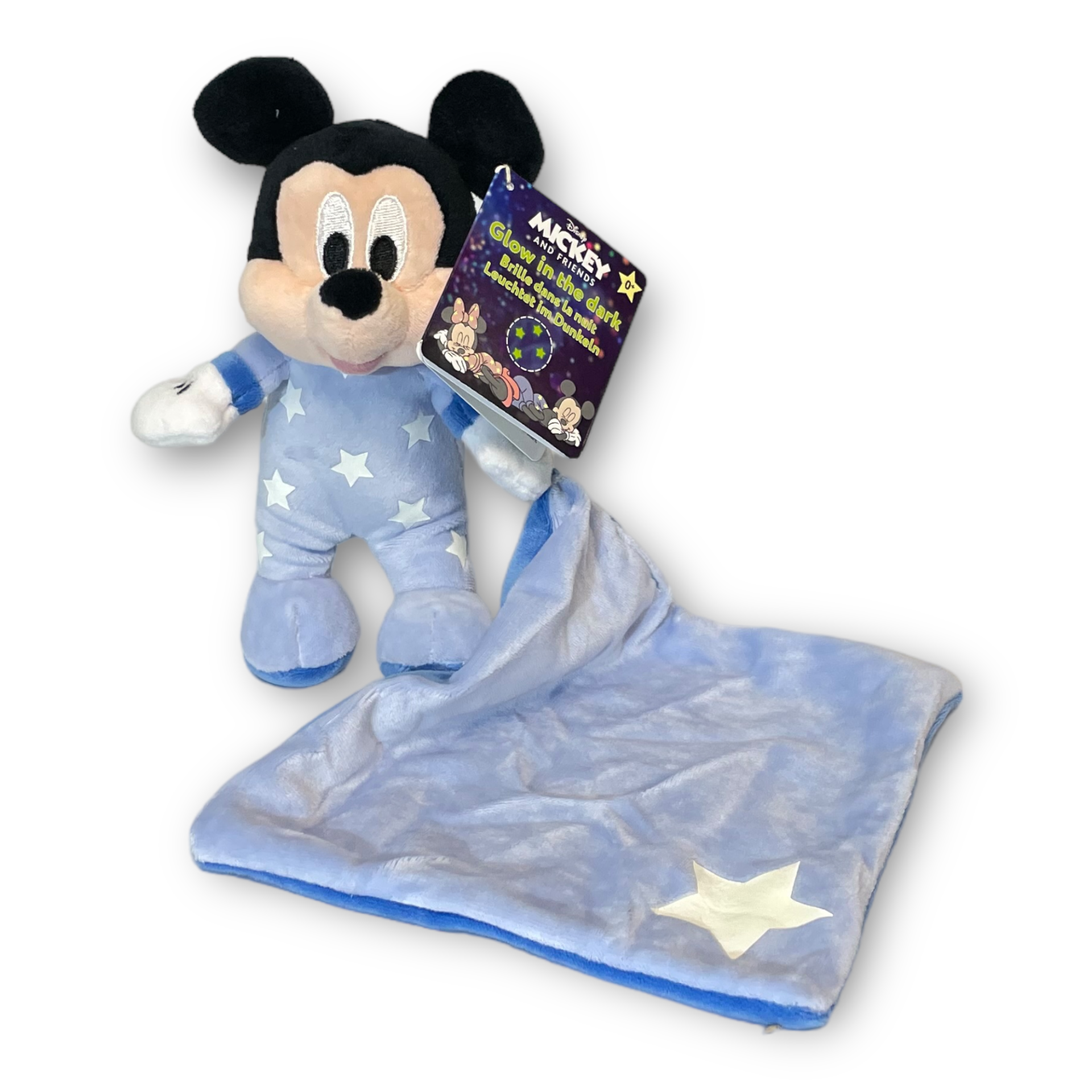 Se Mickey Mouse Disney Glow In The Dark Nusseklud Sov Godt hos Plysdyr.dk