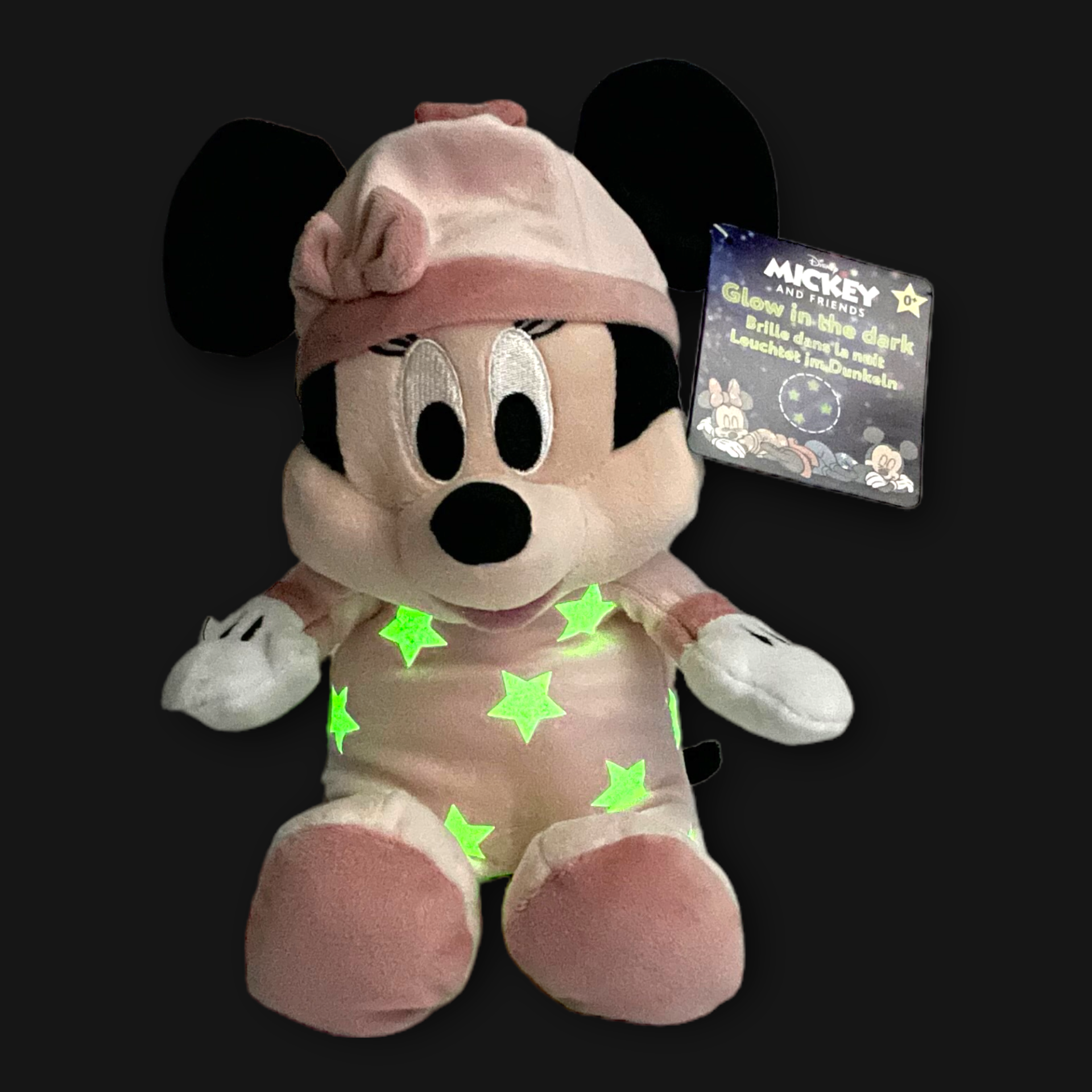 Minnie Mouse Disney 25 Cm Glow In The Dark Sov Godt
