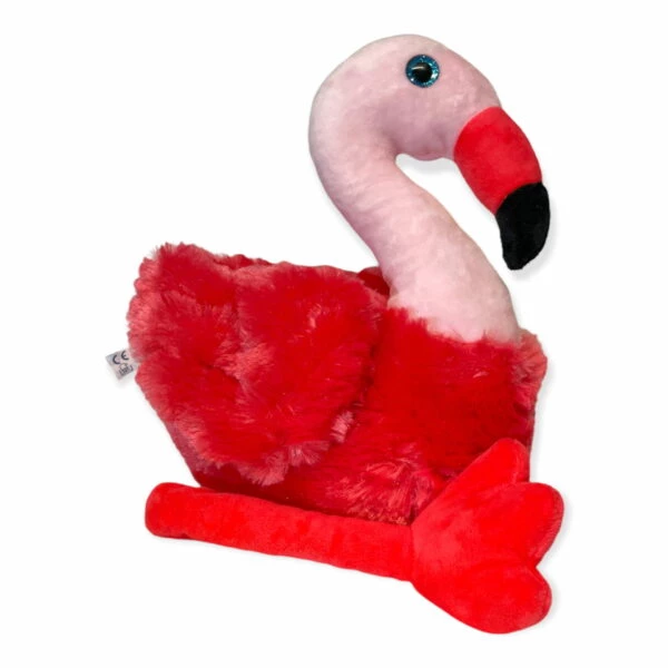 Snuggle Buddies Flamingo Rød