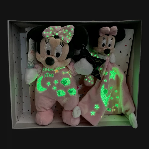 Minnie Mouse Gaveæske Disney Glow In The Dark