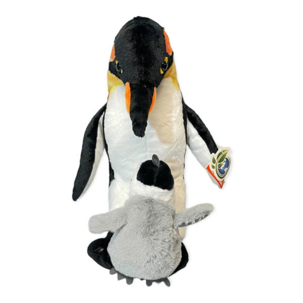 Kejser Pingvin Mor Med Unge Wild Republic