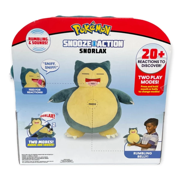 Snorlax Snooze Action Pokemon 30 Cm