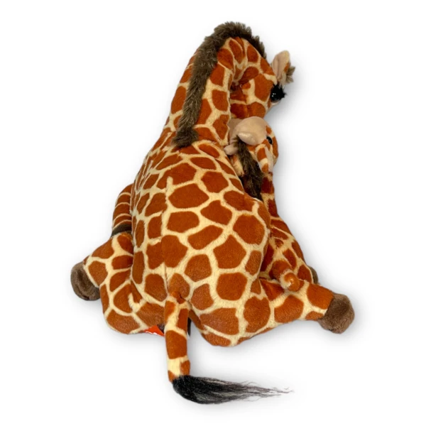 Giraf Mor Med Unge 38 Cm